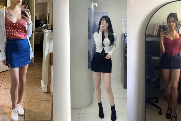 casual skirt outfits