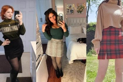 skirt outfits winter