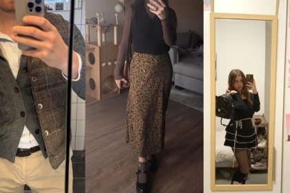 layered outfits aesthetic