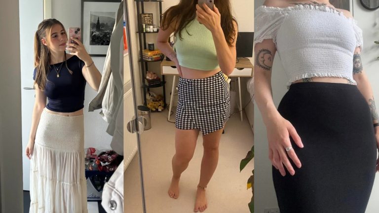 skirt and top outfits
