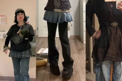 skirt over pants outfits